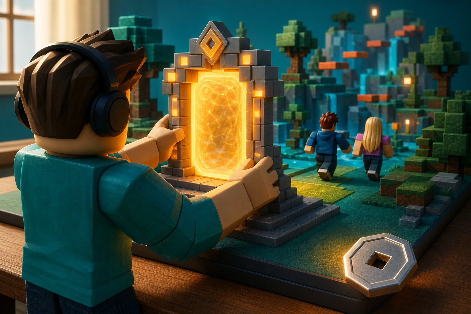 Nhà sáng tạo Roblox đang hoàn thiện một thế giới khối để người chơi khám phá