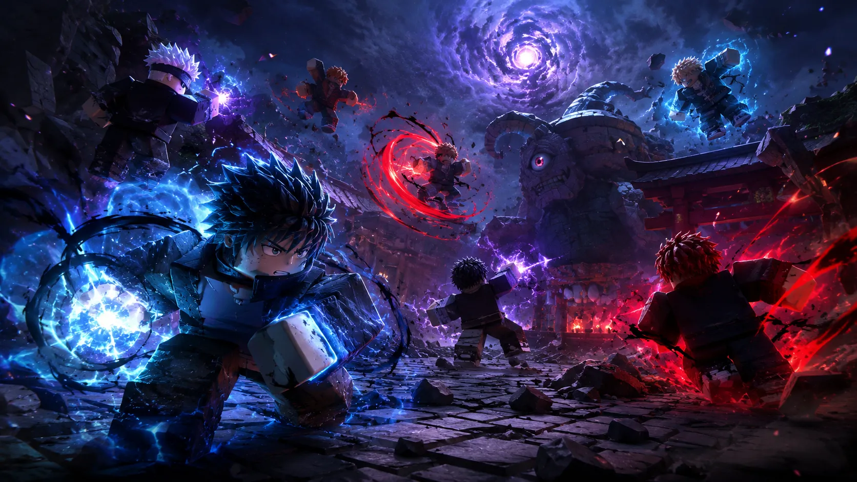 jujutsu-infinite-wallpaper-4k-tran-chien-chu-thuat
