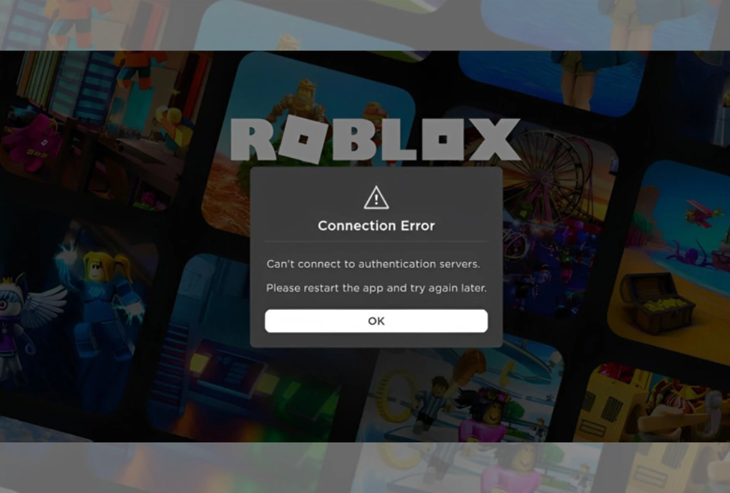 Roblox bị lỗi không vào được game