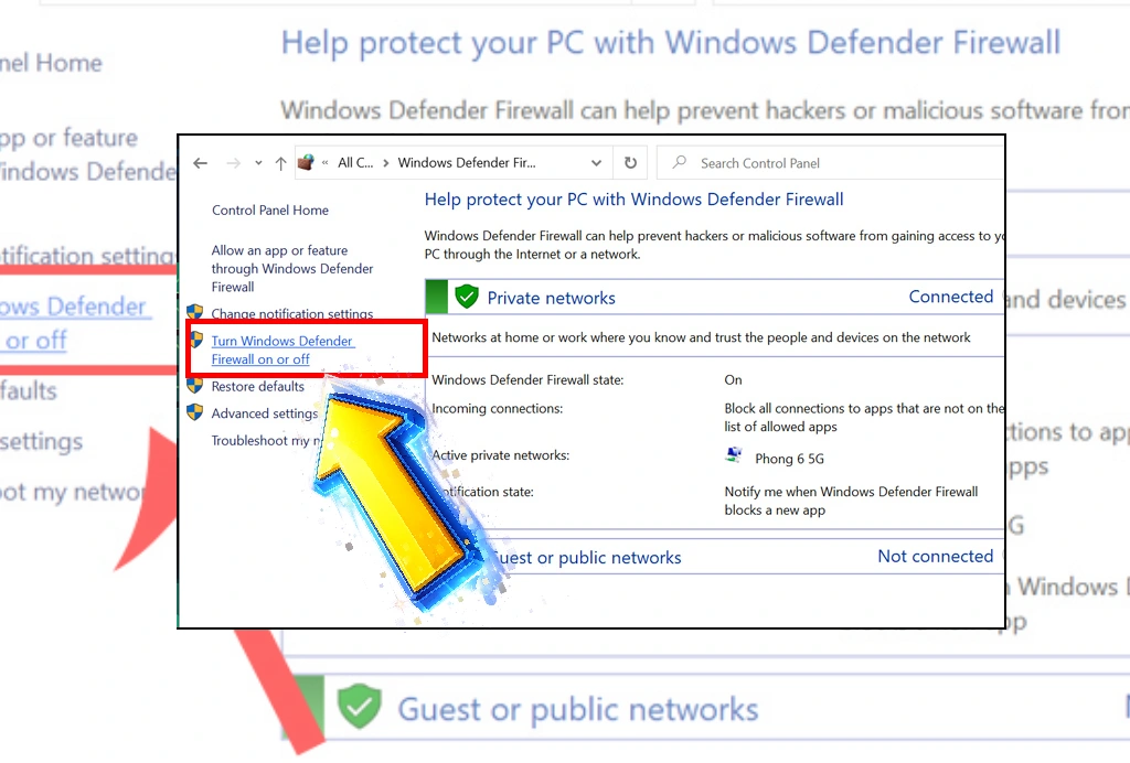 Cách cho phép Roblox qua tường lửa Windows