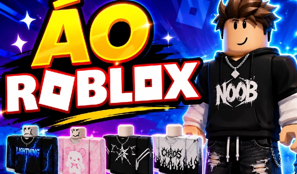 Áo Roblox đẹp phong cách streetwear cá tính dành cho avatar Roblox năm 2026