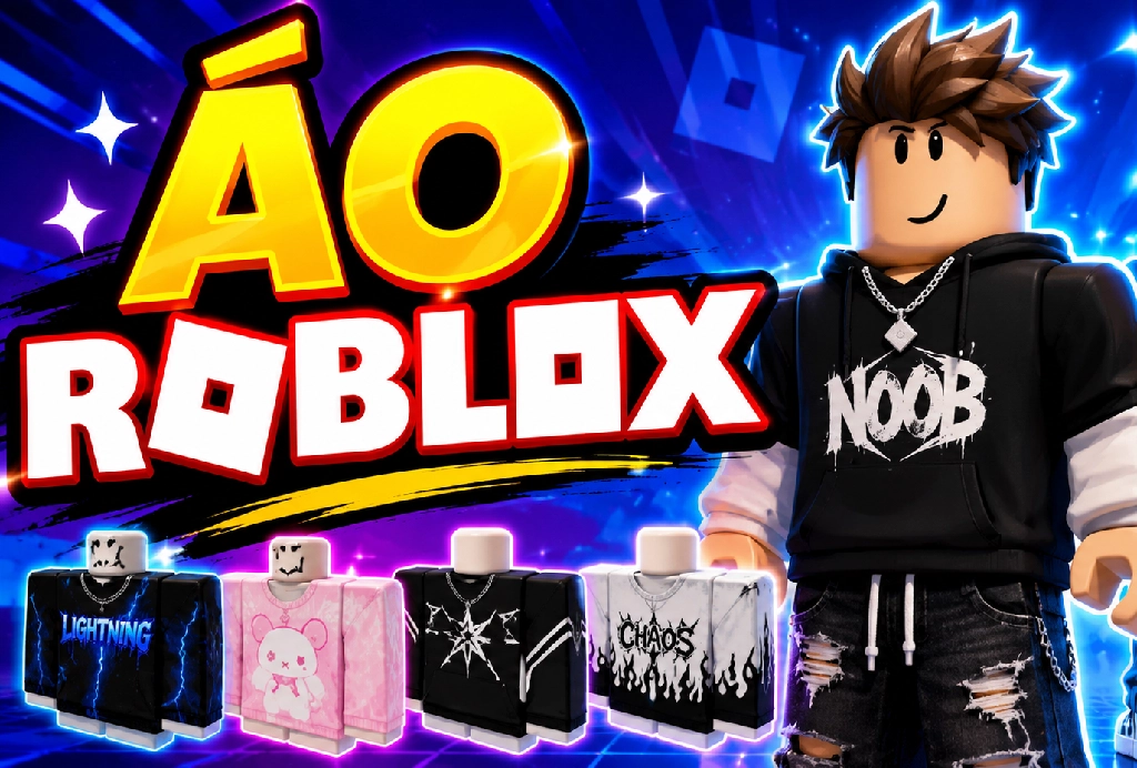 Áo Roblox đẹp phong cách streetwear cá tính dành cho avatar Roblox năm 2026