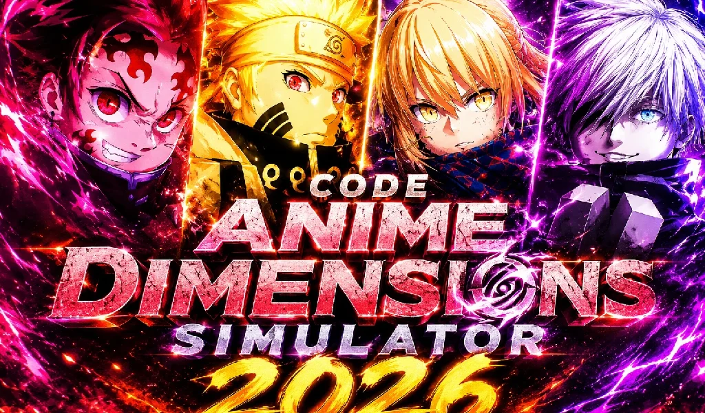 Code Anime Dimensions Simulator Mới Nhất