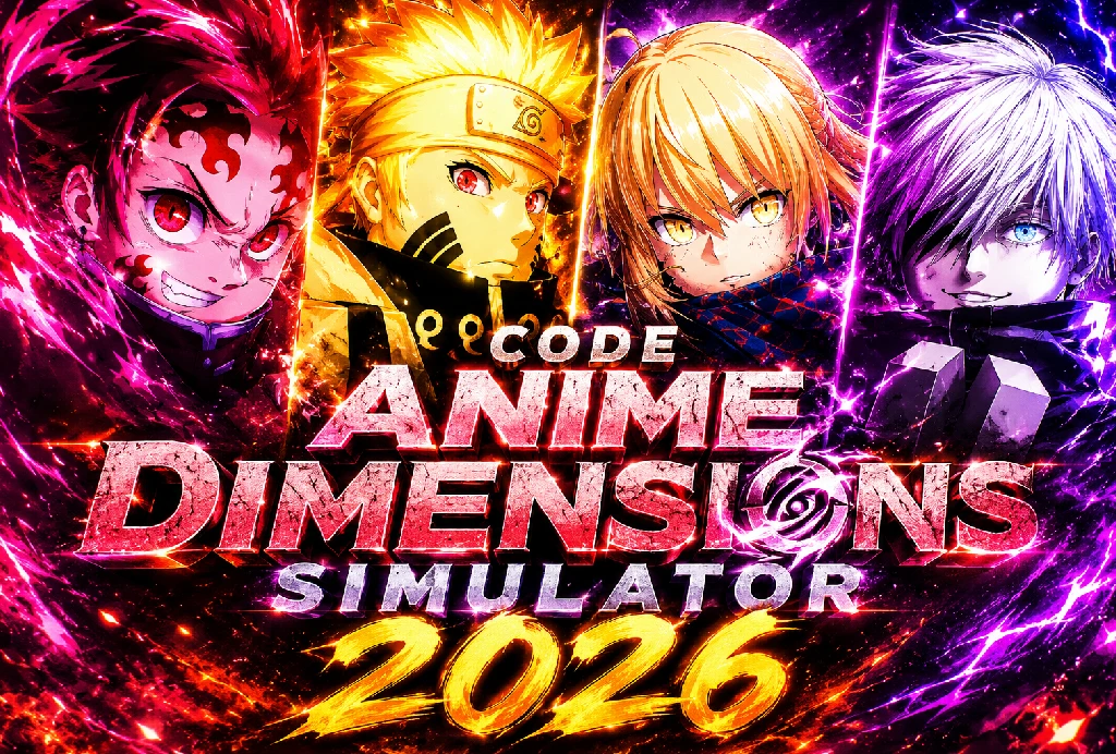 Code Anime Dimensions Simulator Mới Nhất